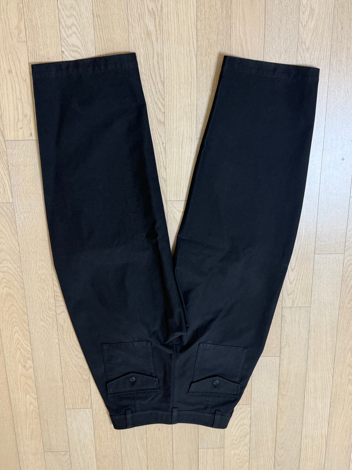 유니클로 저지 베럴 레그 팬츠 블랙 상품이미지2