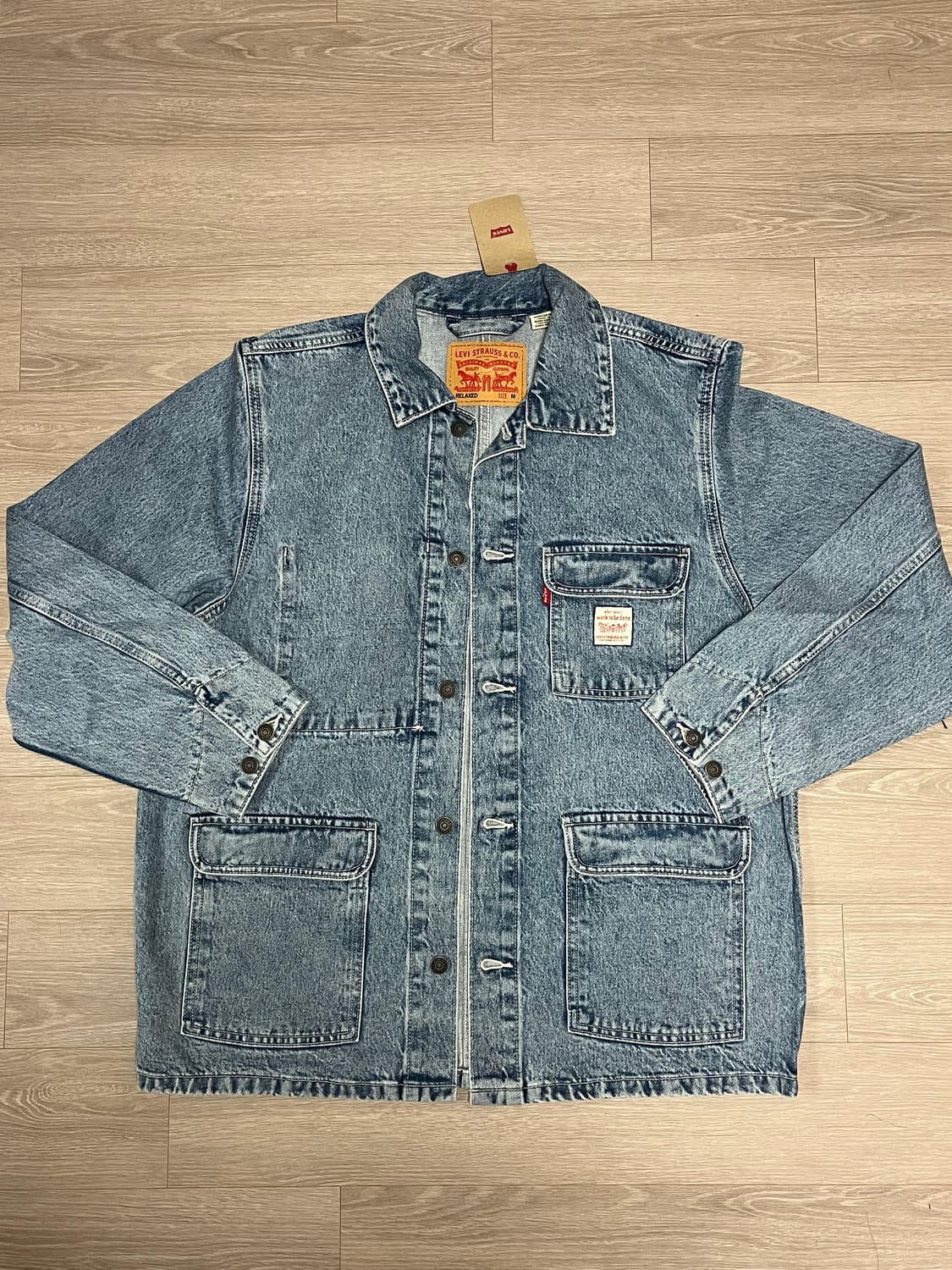 (새상품) 리바이스 엔지니어드 데님 자켓, 워크 코트 상품이미지2