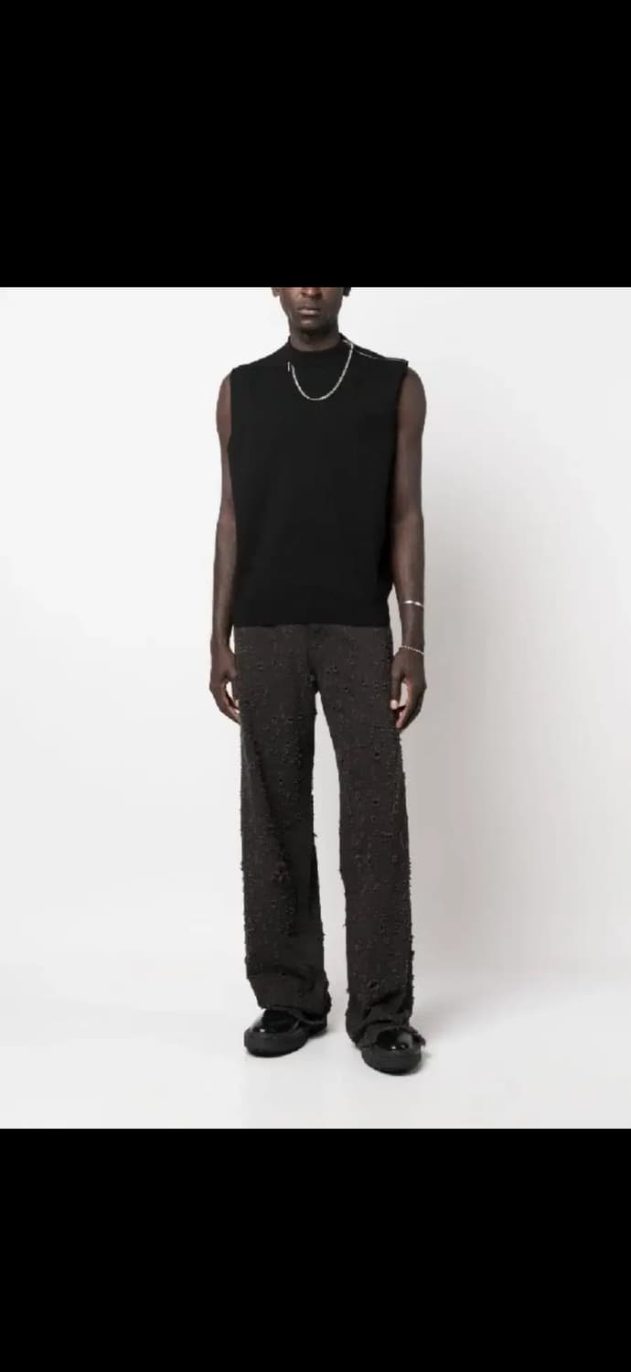 MM6마르지엘라 디스트로이드 와이드 데님팬츠31 상품이미지3