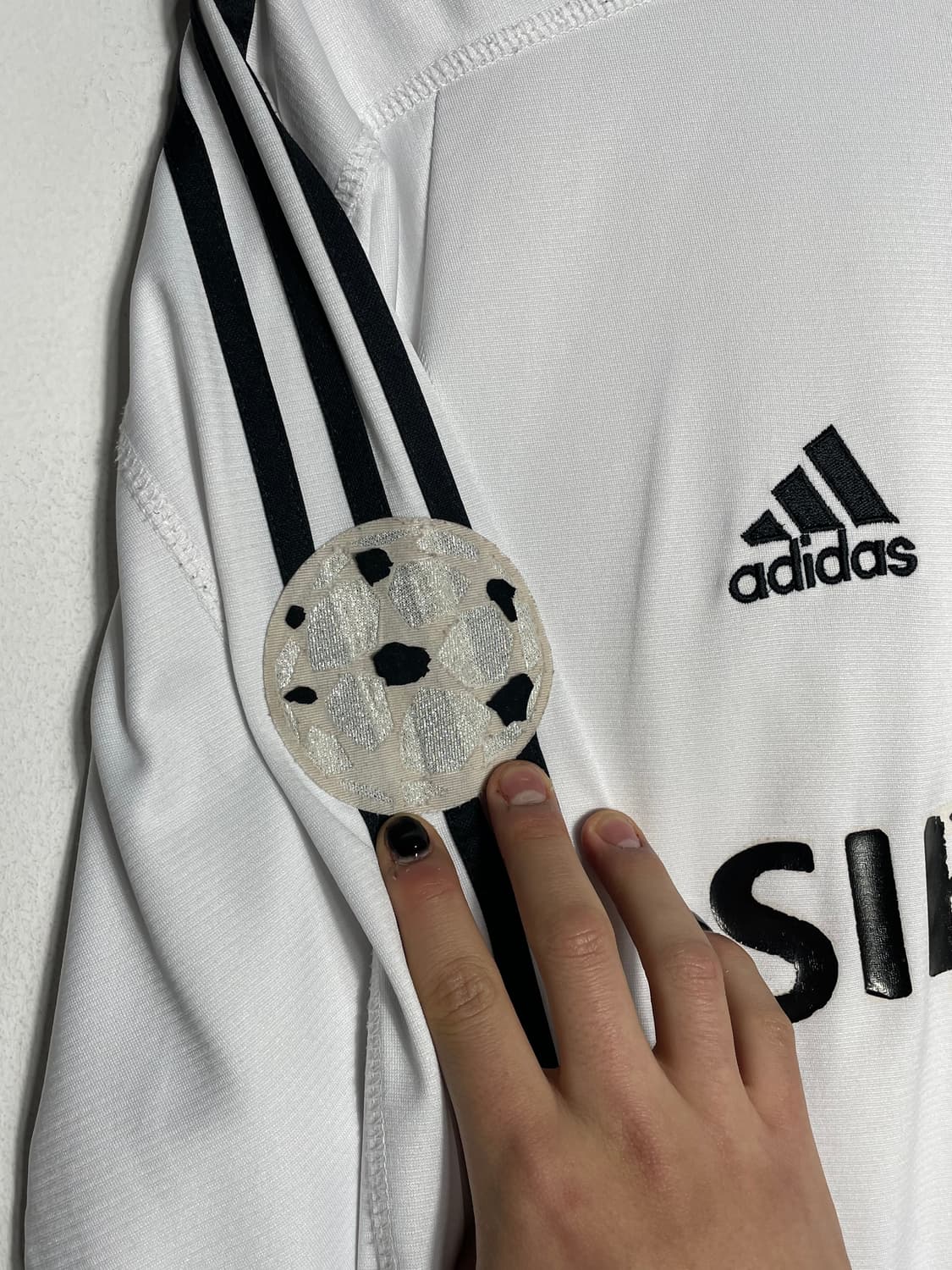 아디다스 레알마드리드 03-04 시즌 홈 긴팔 유니폼 상품이미지6