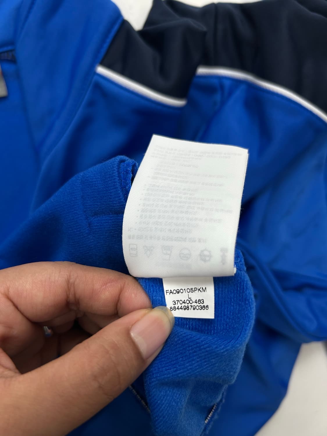 나이키 블루 사이드라인 져지 L 상품이미지6