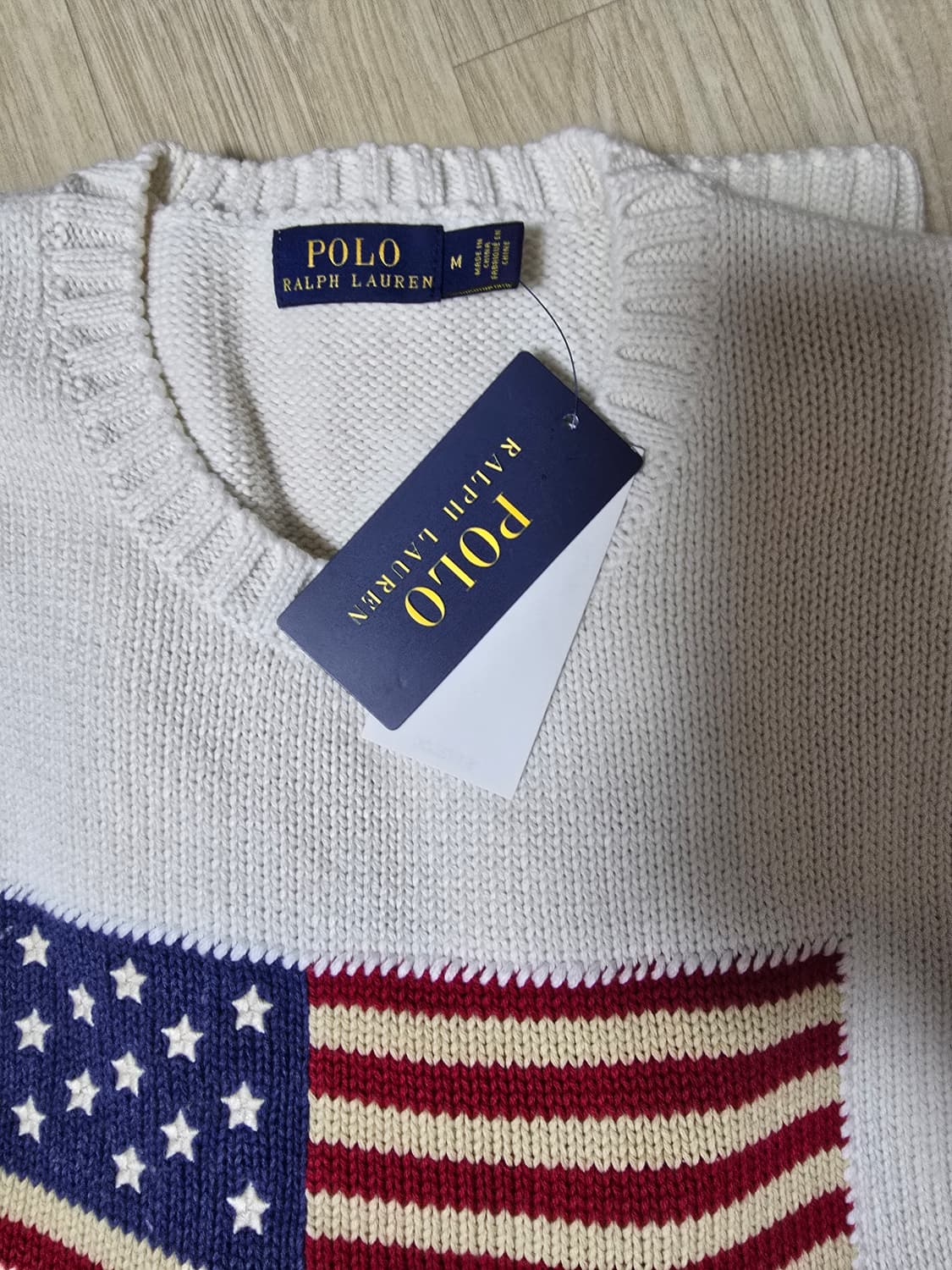 폴로 랄프로렌 성조기 니트 상품이미지1