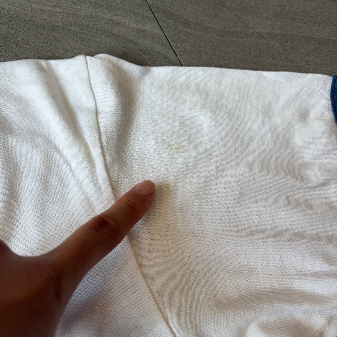 90s 90년대 미국 생산 빈티지 링거 반팔 티셔츠 링거티 상품이미지6