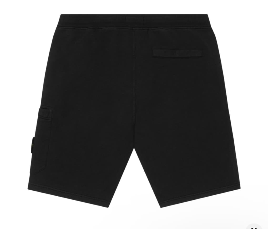 [L] 스톤 아일랜드 플리스 버뮤다 쇼츠 블랙 (크림구매내역) 상품이미지2