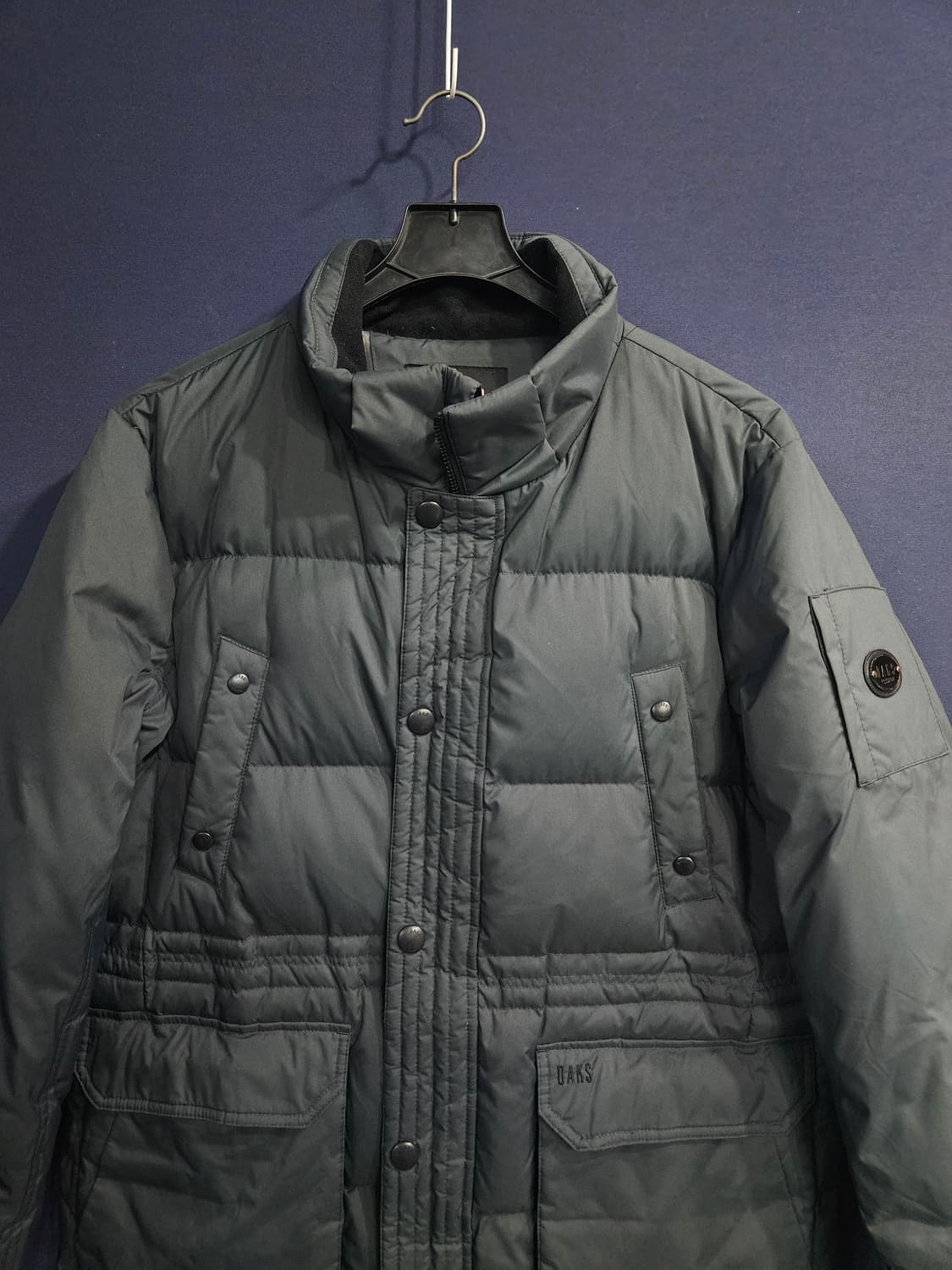 닥스 차콜컬러 남성 110 다운 패딩  상품이미지7