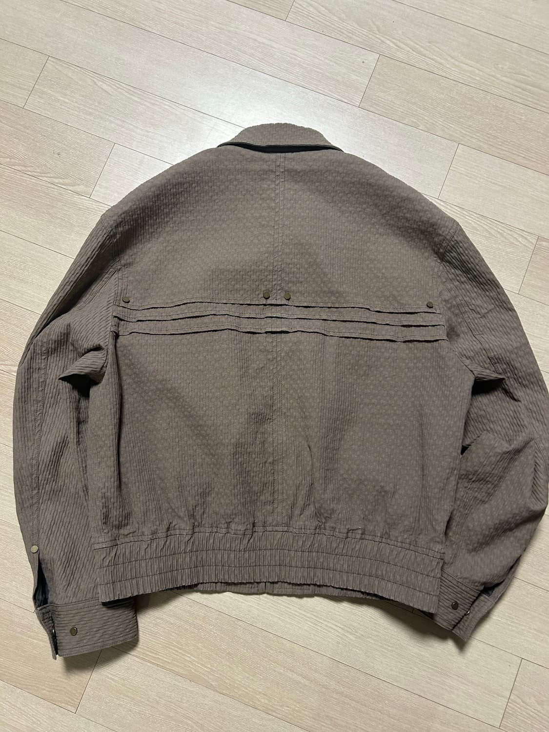 엘무드 웨스턴 블루종 카키 44 상품이미지3