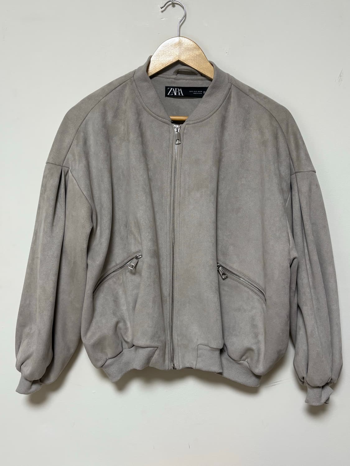 오눅 자라 스웨이드 점퍼 상품이미지3