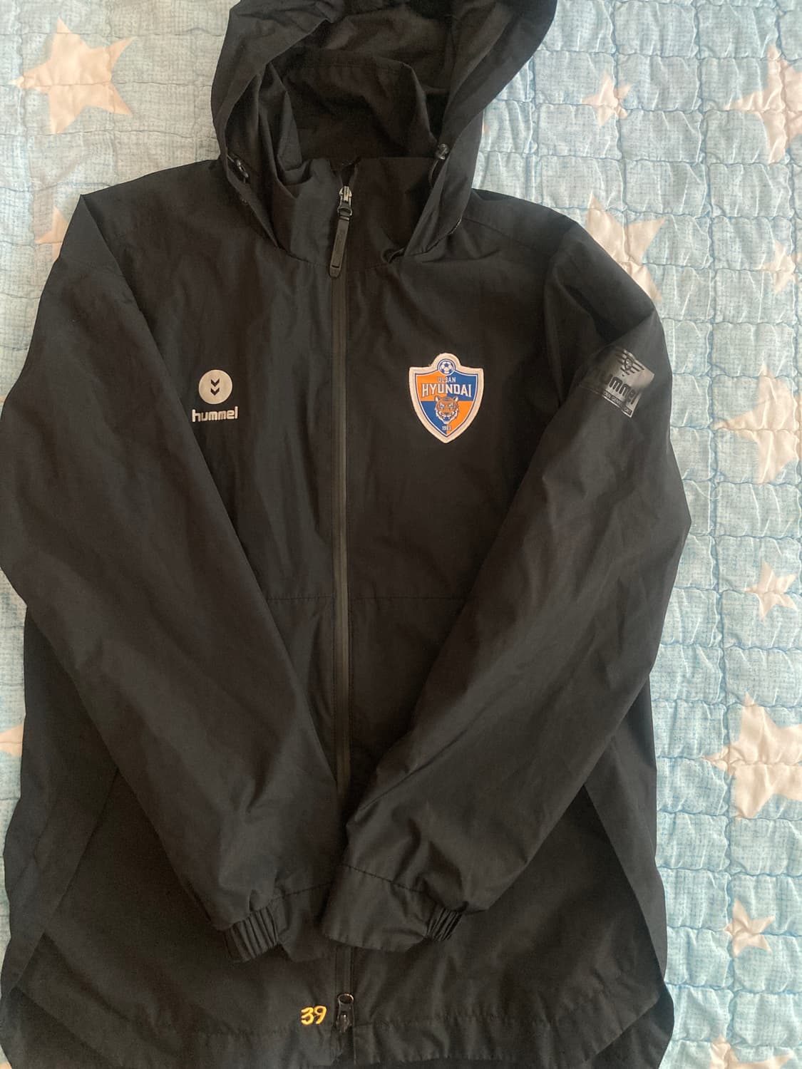 Hummel 현대 축구 바람막이 자켓 상품이미지2