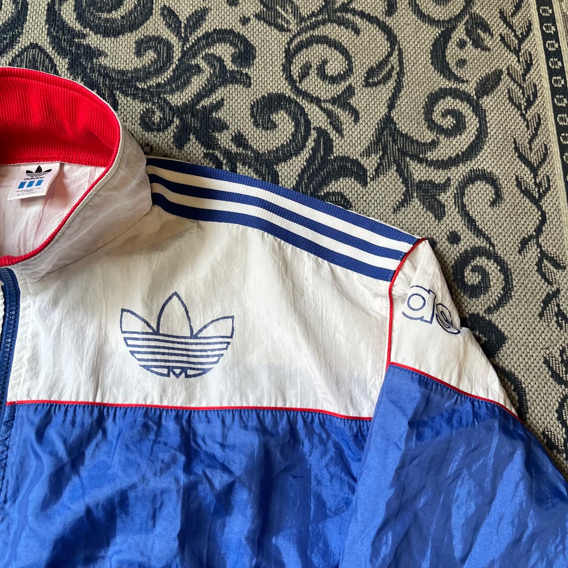 L 90s 아디다스 올드스쿨 바람막이/W2250 상품이미지2