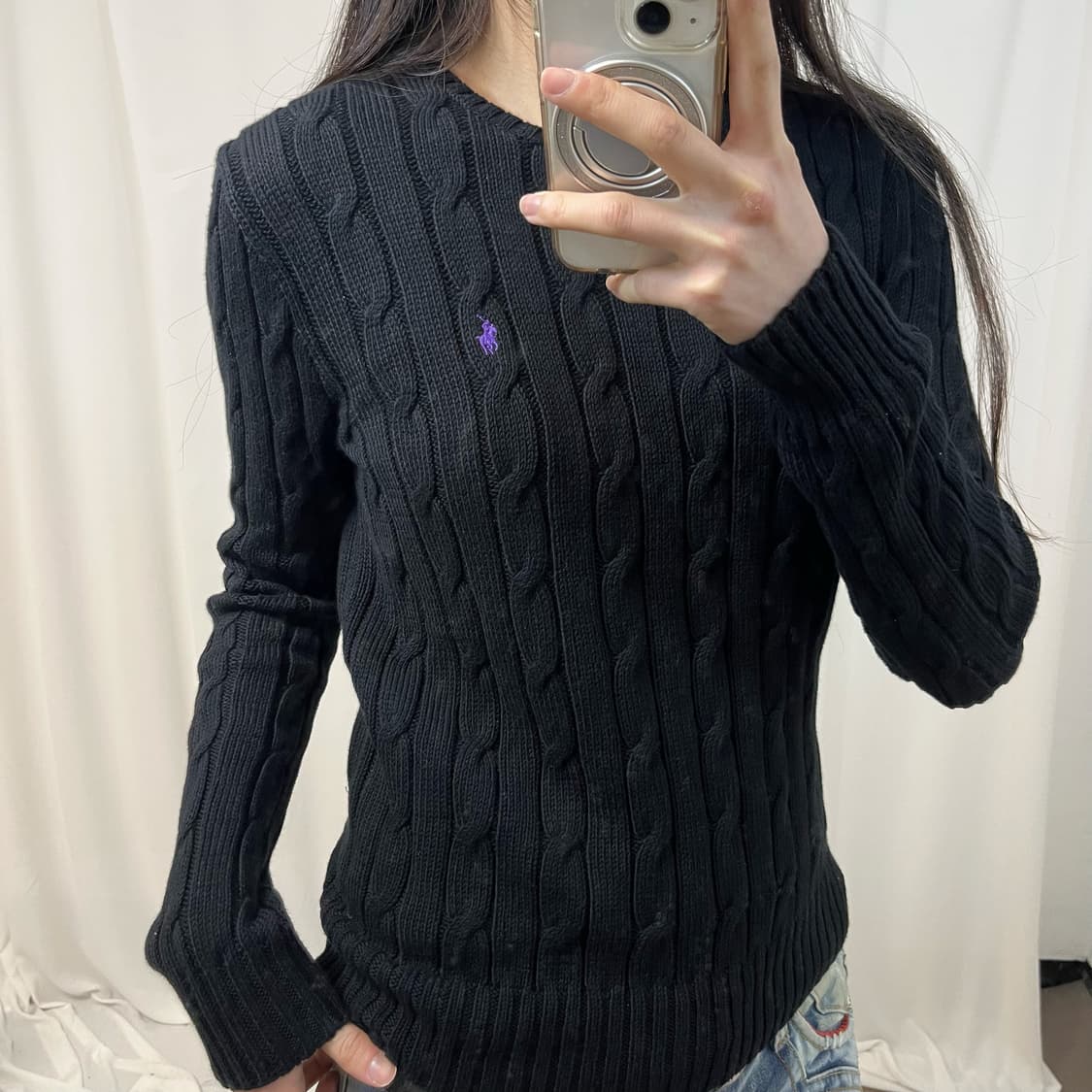 Polo Black Knit 상품이미지3