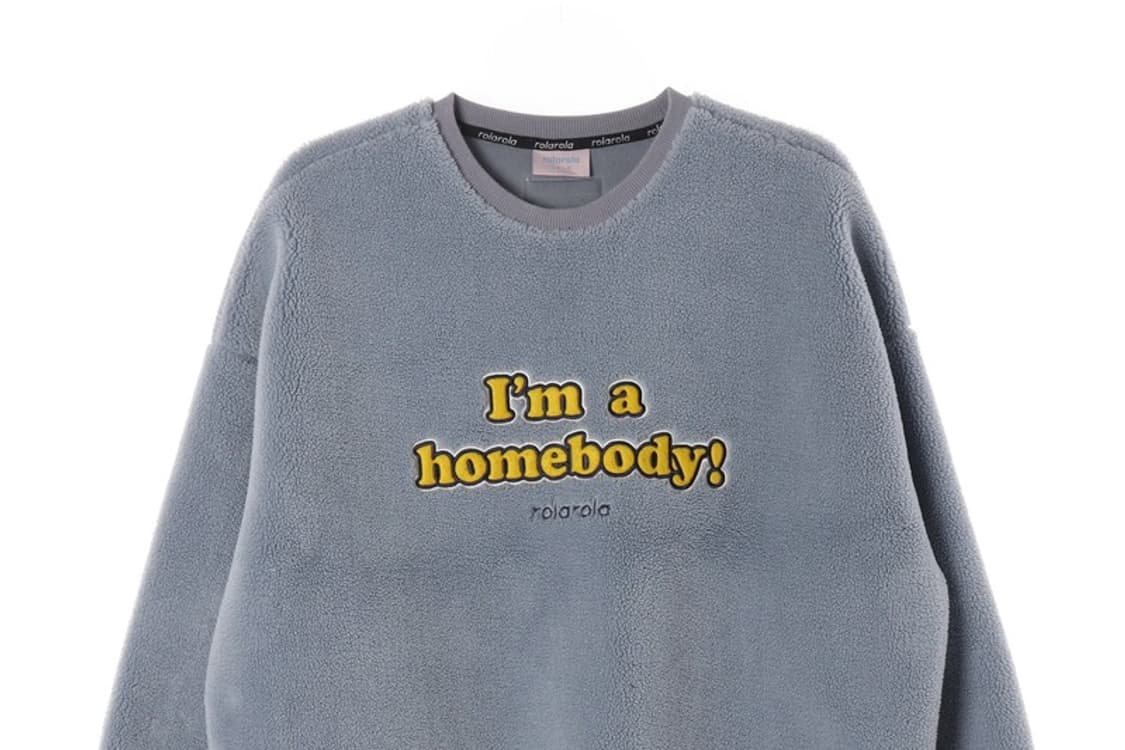 로라로라 양털 뽀글이 맨투맨 F 상품이미지3