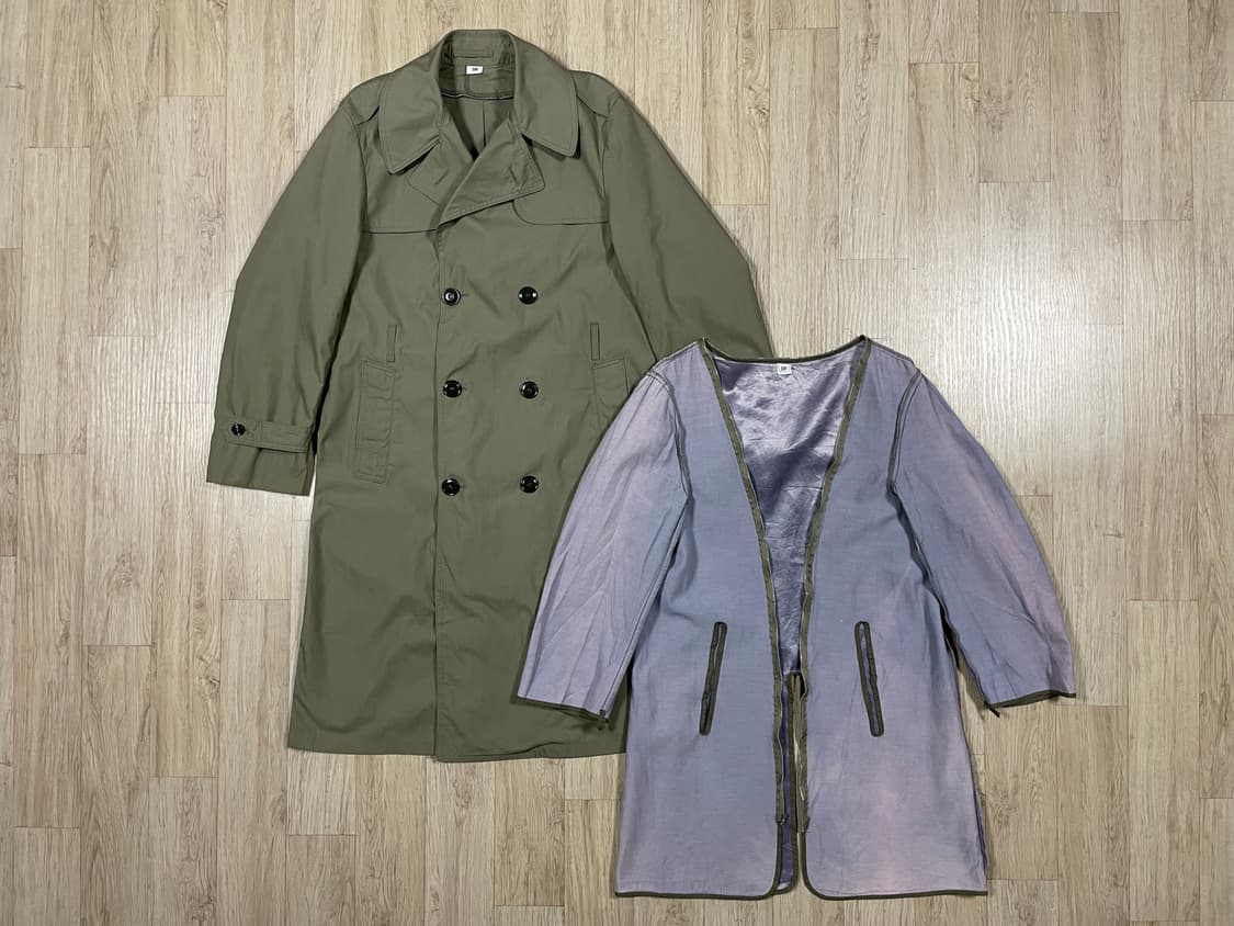 100) 미군 해병대 올웨더 트렌치코트(+내피) 상품이미지1