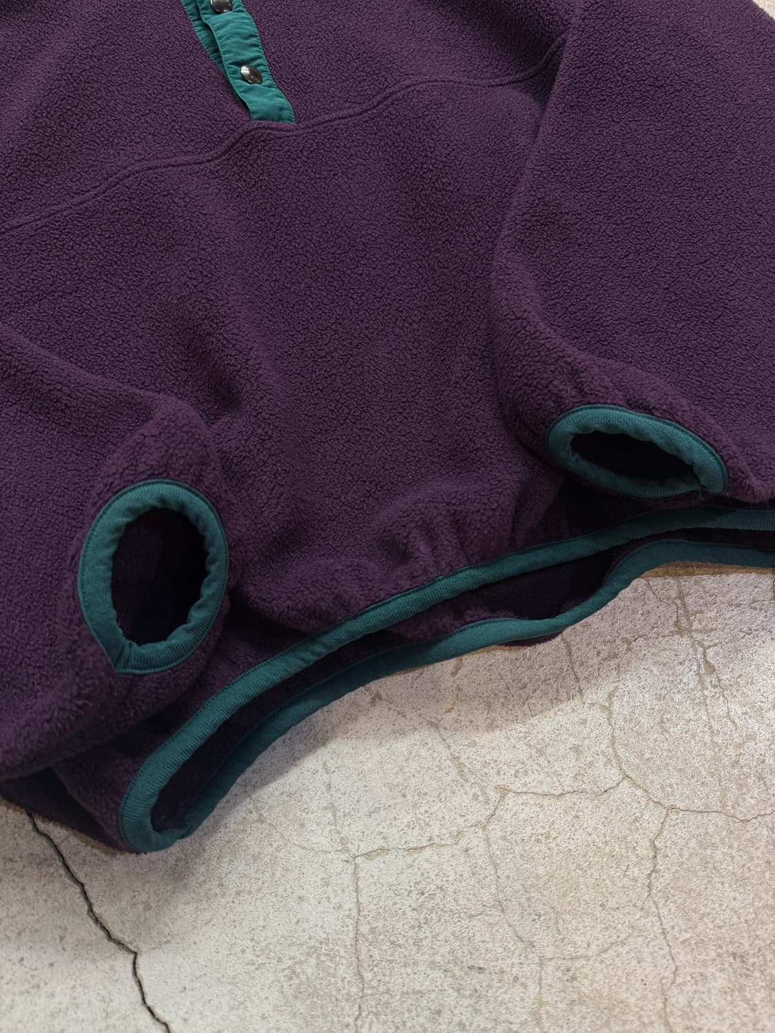 울리치 오버핏 스냅티 플리스  상품이미지4