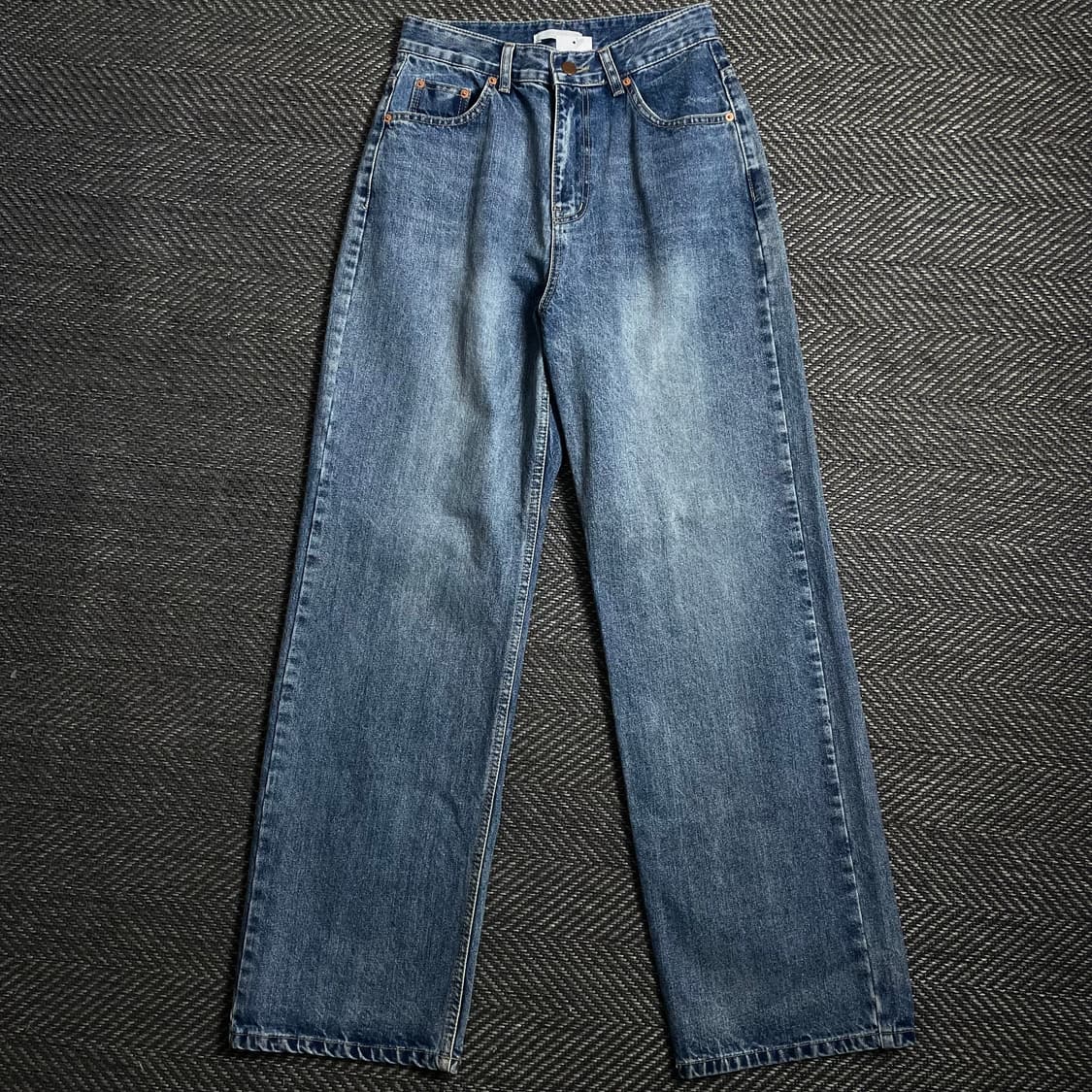 AHEAD 빈티지 와이드 워싱 데님 팬츠 y 4027 상품이미지3