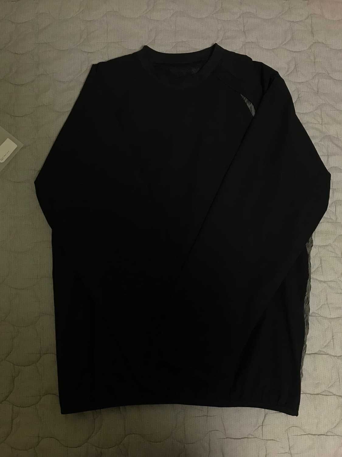 xlim 엑슬림 EP.4 01 WARM UP SHIRT BLACK 상품이미지3