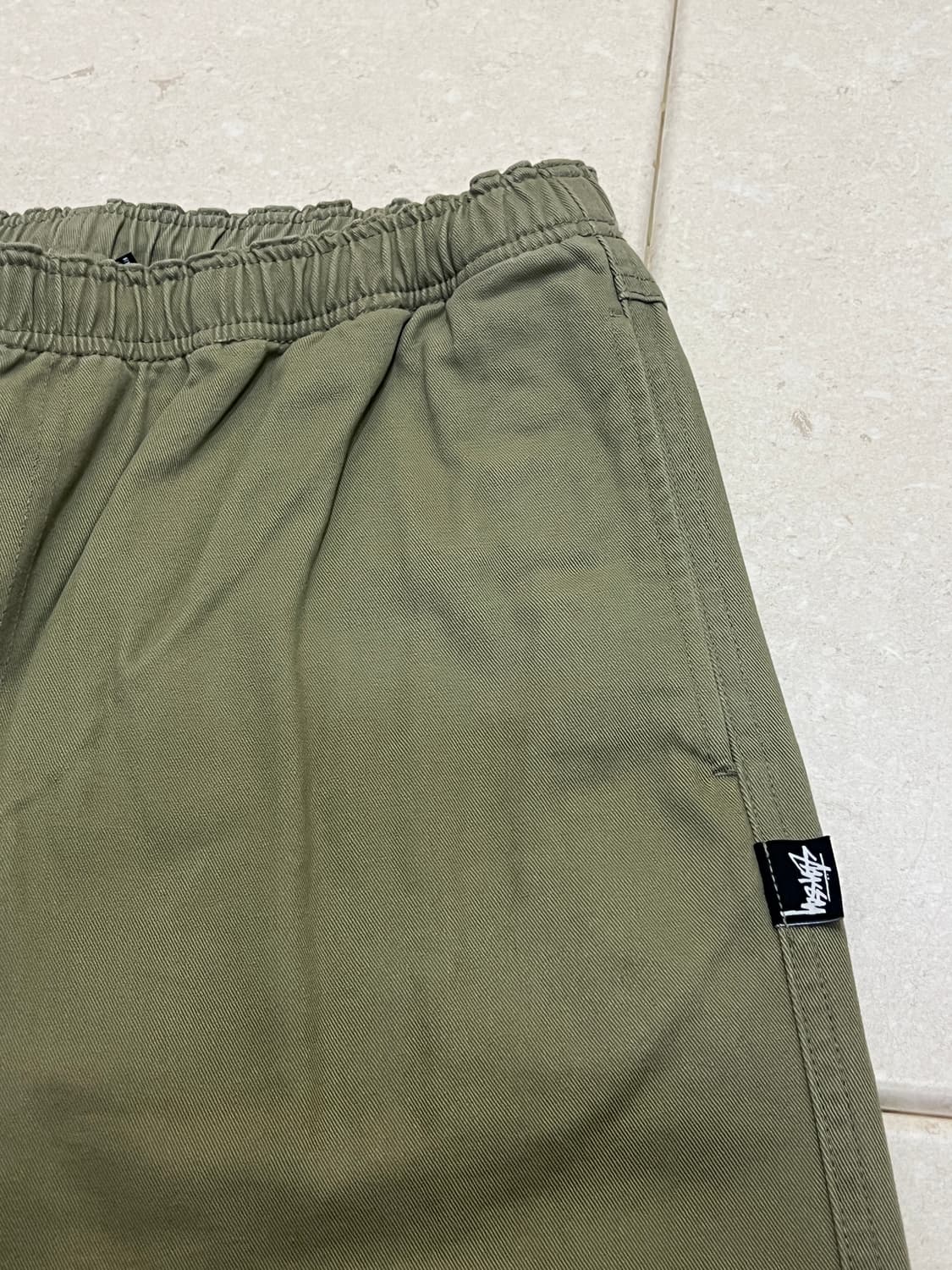 스투시 비치 팬츠 베이지 M 상품이미지1