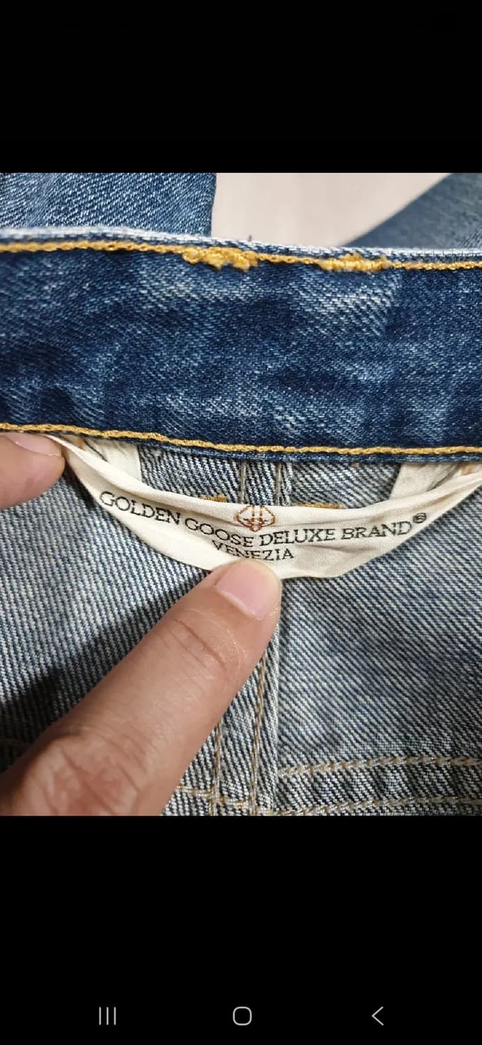 (정품) 골든구스 남자 청바지. 싸이즈 30 . 상품이미지5