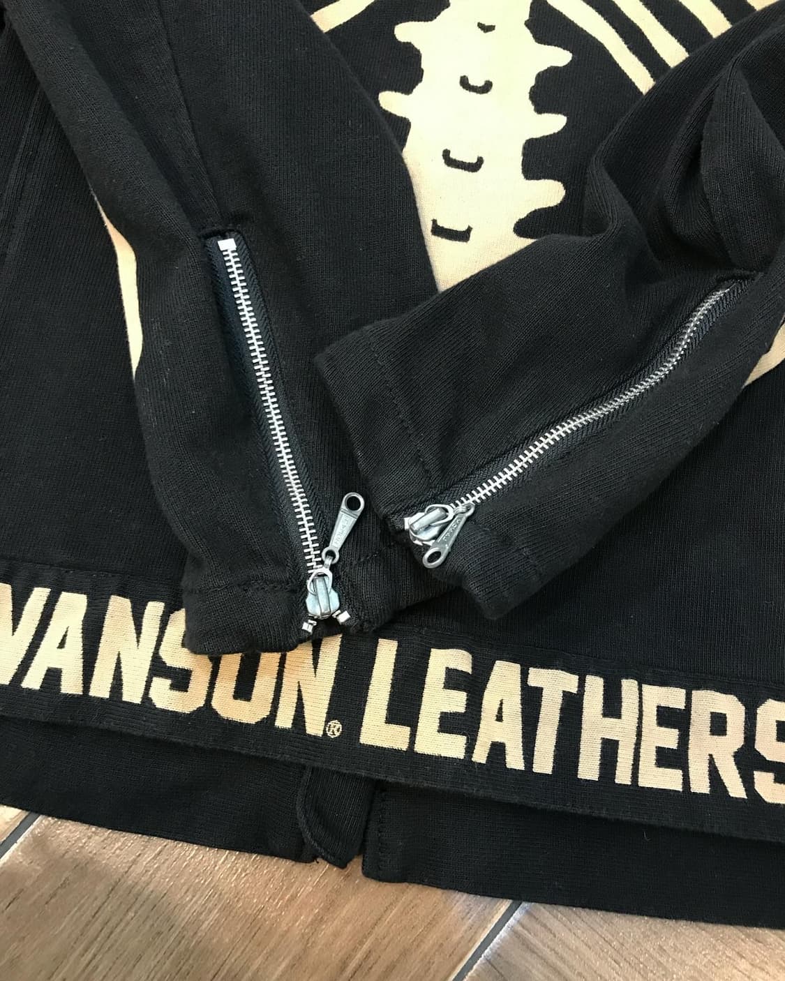 Vanson Skeleton Bone Cotton Rider JK 상품이미지8