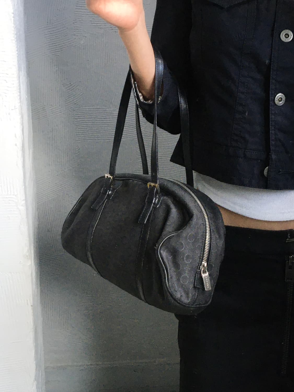 Celine 셀린느 마카담 브라운 보스턴 백 상품이미지2