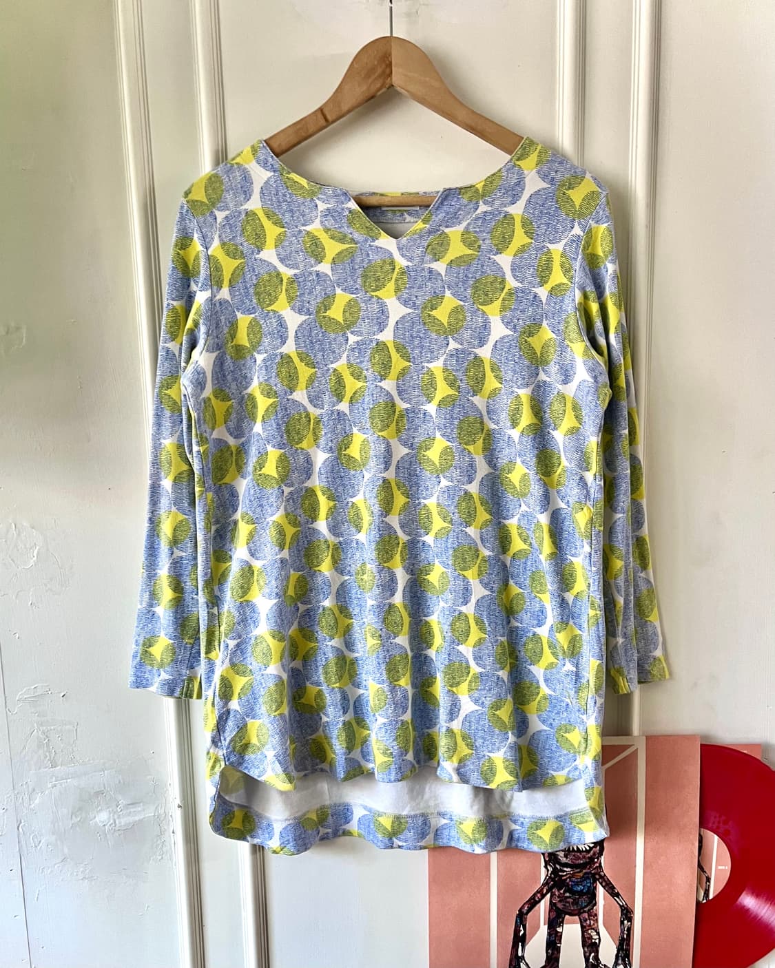 une nana cool Dot Pattern Long Sleeve 상품이미지4