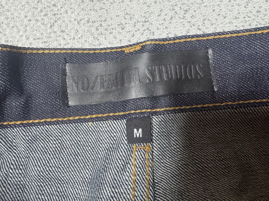 NO/FAITH STUDIOS Japanese loose fit BLUE 상품이미지4