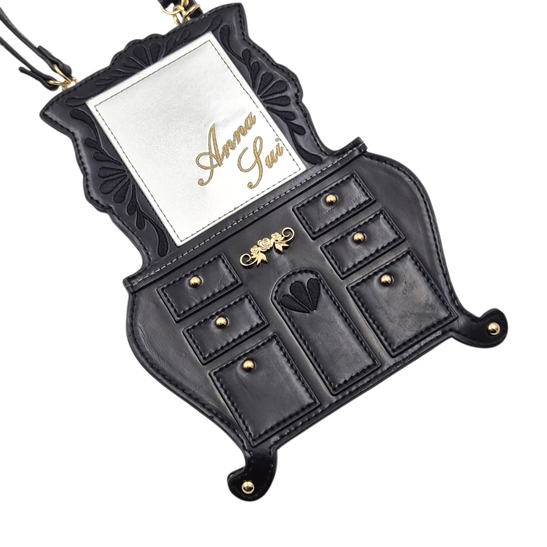 안나수이 엔틱 드레서 레더 파우치 백 상품이미지2