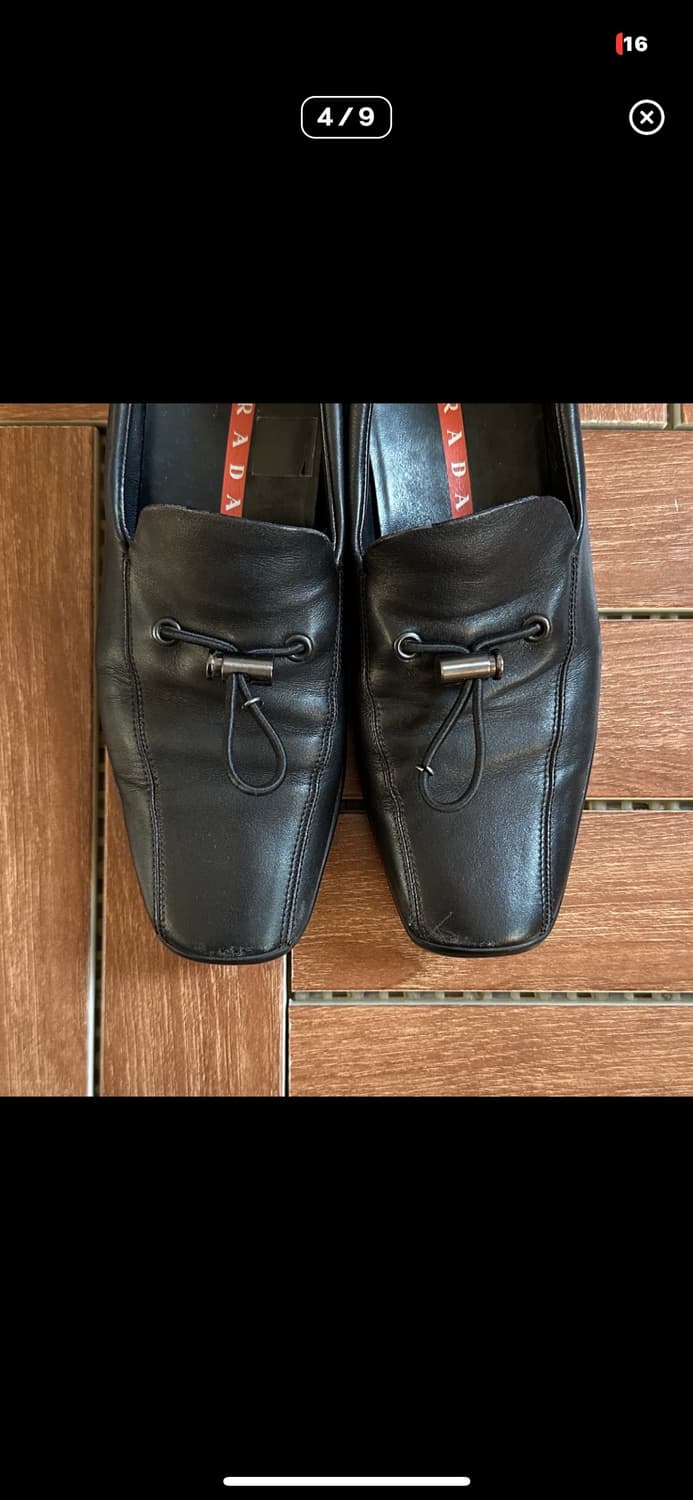 Prada sports toggle square toe loafer 상품이미지4