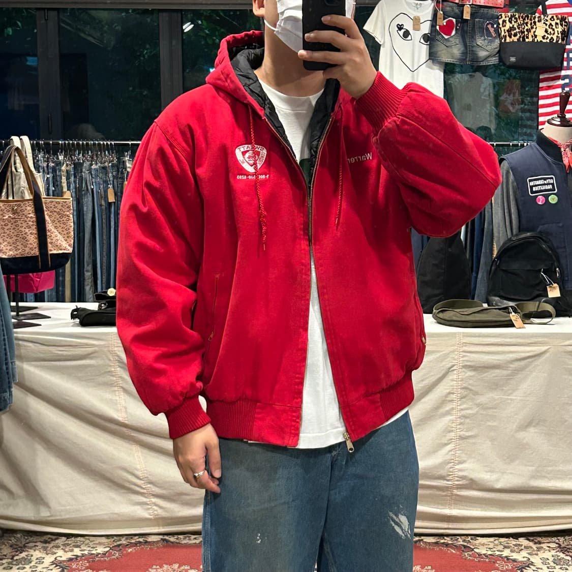 XL) Mountain USA 워크웨어 덕 캔버스 액티브 자켓 상품이미지10
