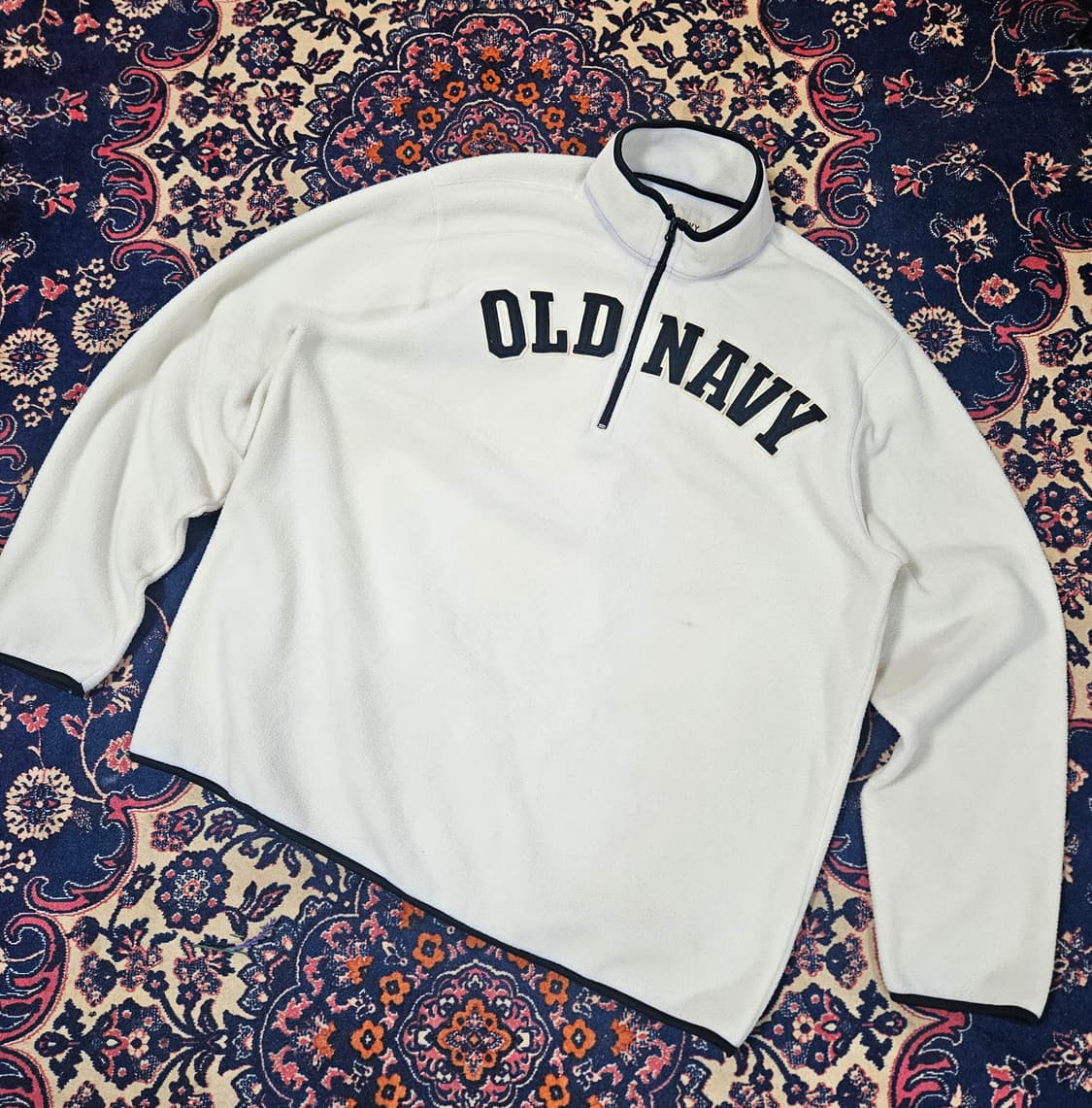 올드네이비(Oldnavy) 플리스 기모 하프 집업 XXL 상품이미지1