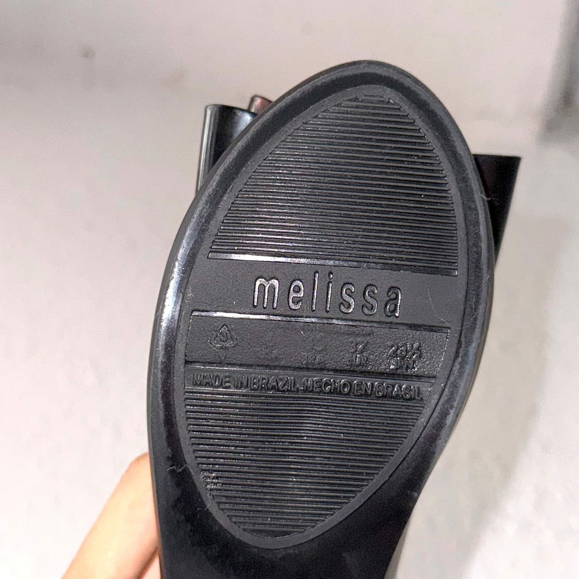 235 Melissa 멜리사 리본 트리플 보우 젤리 슈즈 상품이미지10