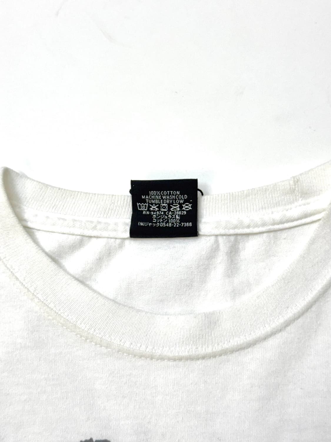 Stussy 스투시  x 골디 메탈헤즈 30주년 협업 반팔 화이트 티셔츠 상품이미지8