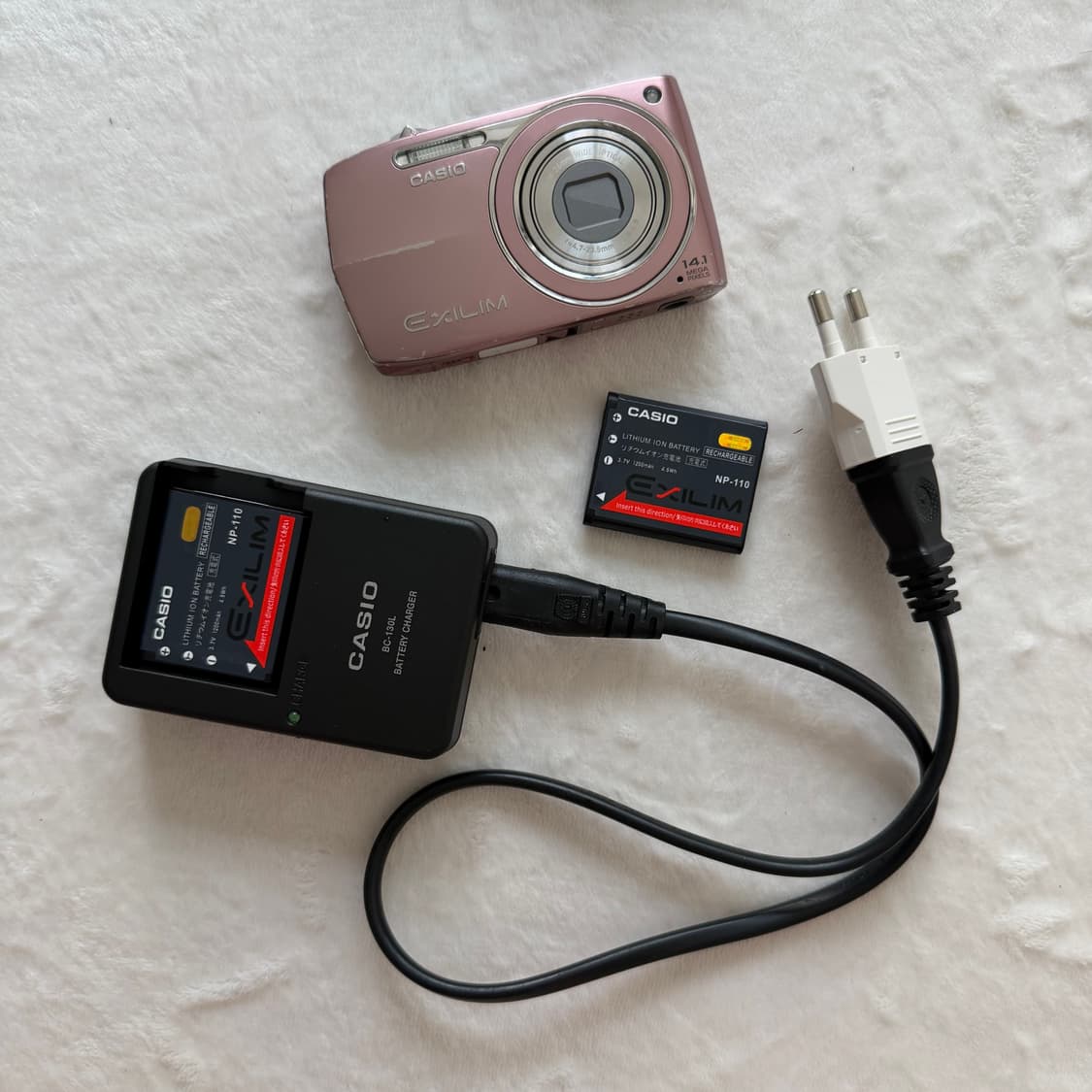 카시오 엑슬림 z2000 핑크 상품이미지10