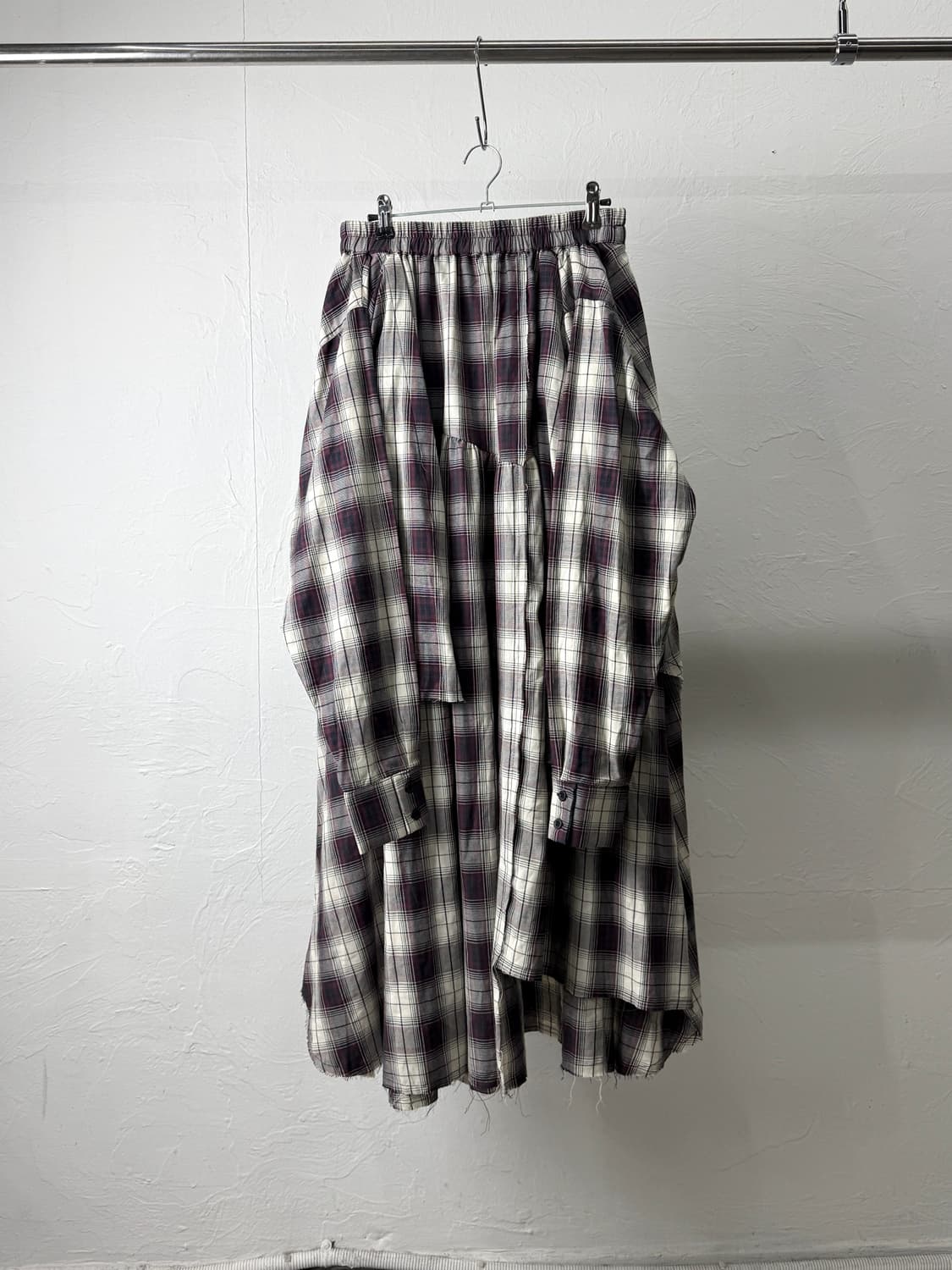 Jeanasis 셔츠 레이어드 스커트 상품이미지1