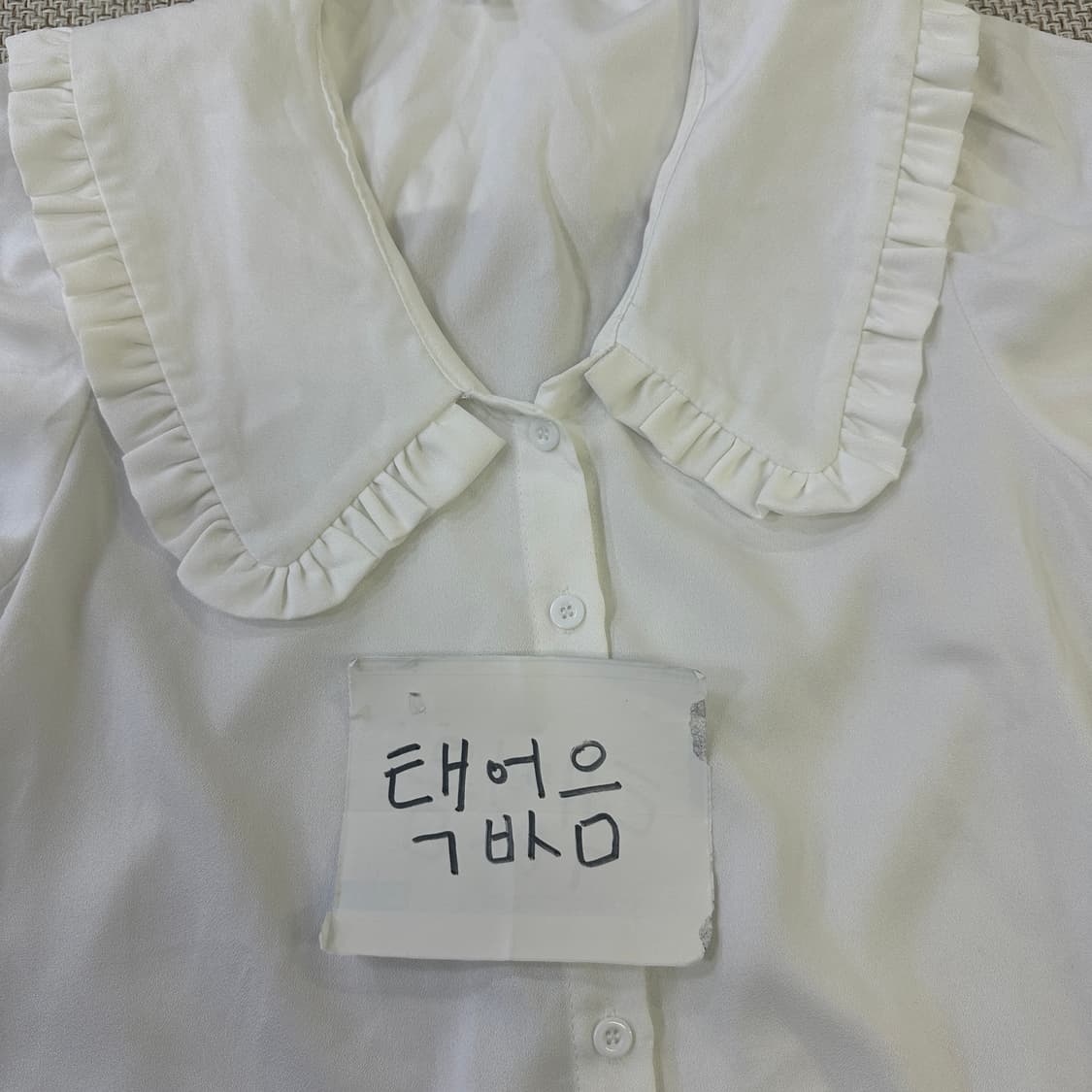 실측확인 빈티지 여성퍼프 블라우스 0415D 상품이미지2