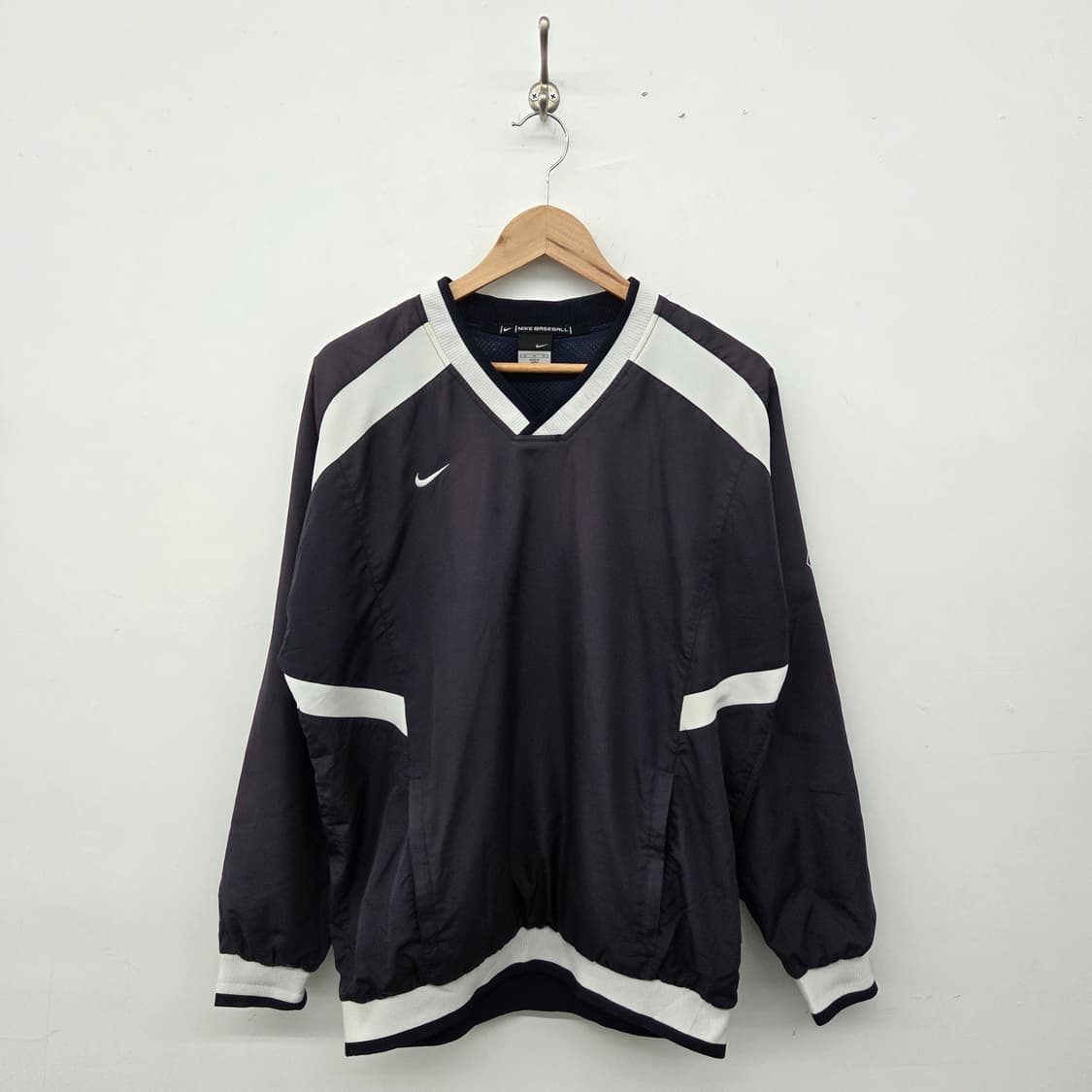 나이키 블랙 바람막이 풀오버 남성 M 상품이미지1