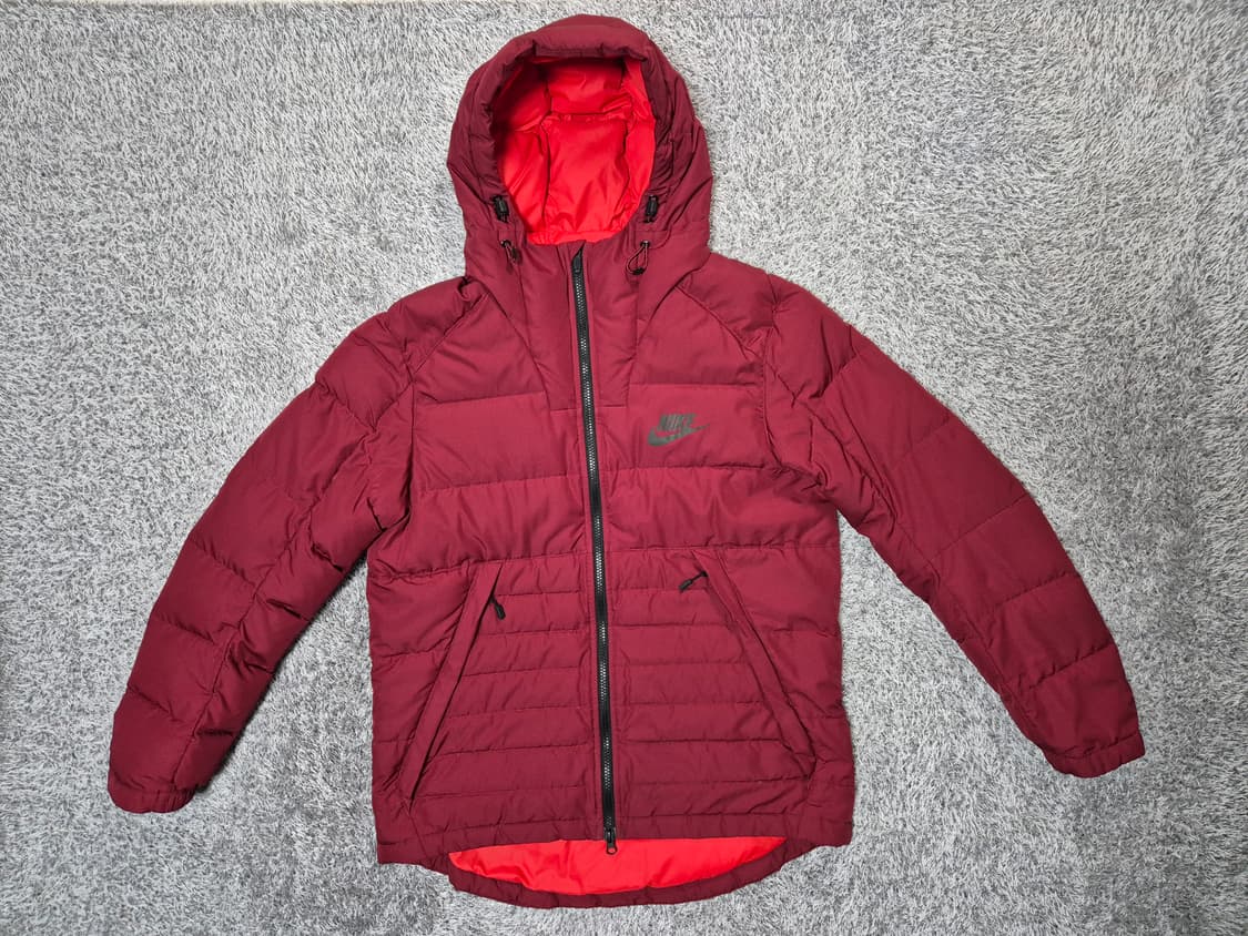 나이키 남성 투웨이지퍼 덕다운 패딩 자켓 L(100) 상품이미지1