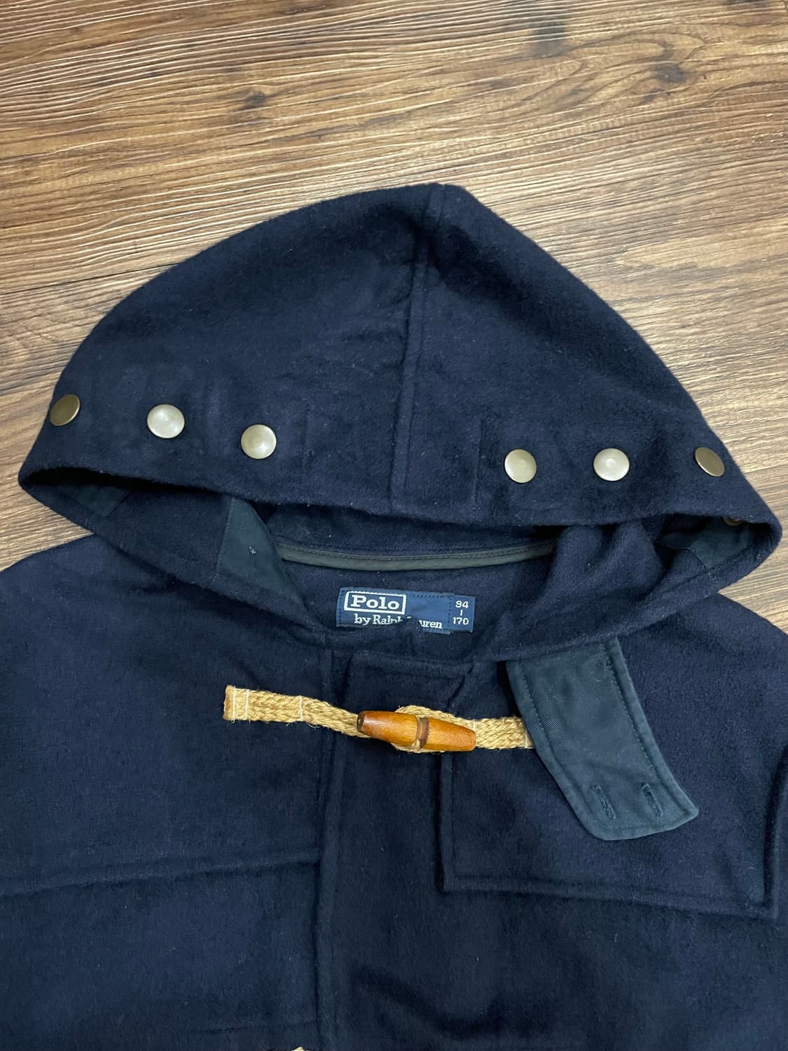 90s 폴로 랄프로렌 네이비 더플 코트 상품이미지6