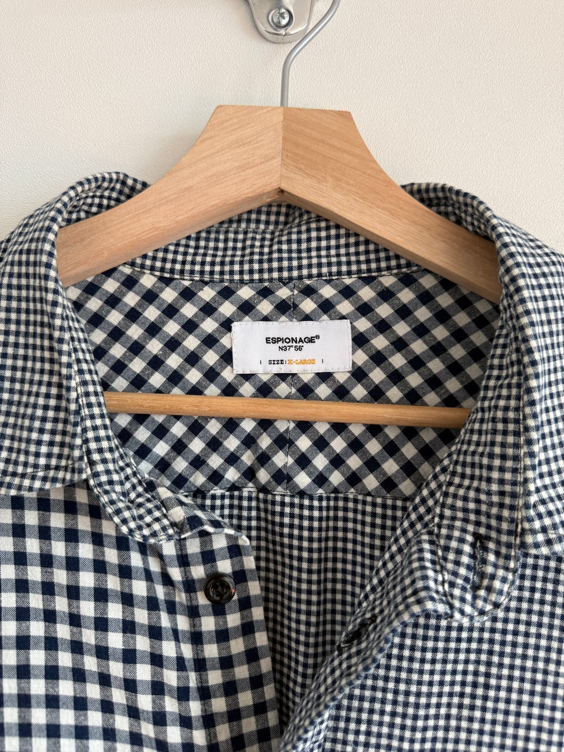 에스피오나지(ESPIONAGE) 멀티 체크 셔츠 상품이미지6