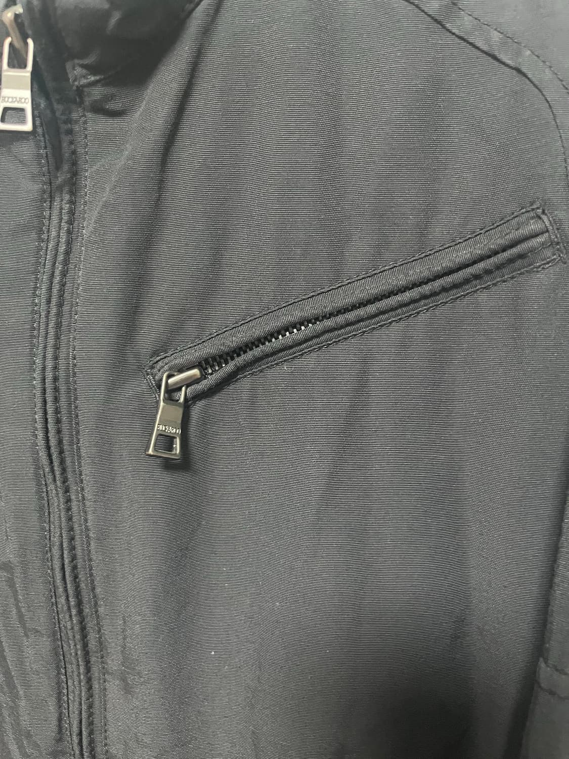 버커루 블랙 봄버 자켓 M 상품이미지2