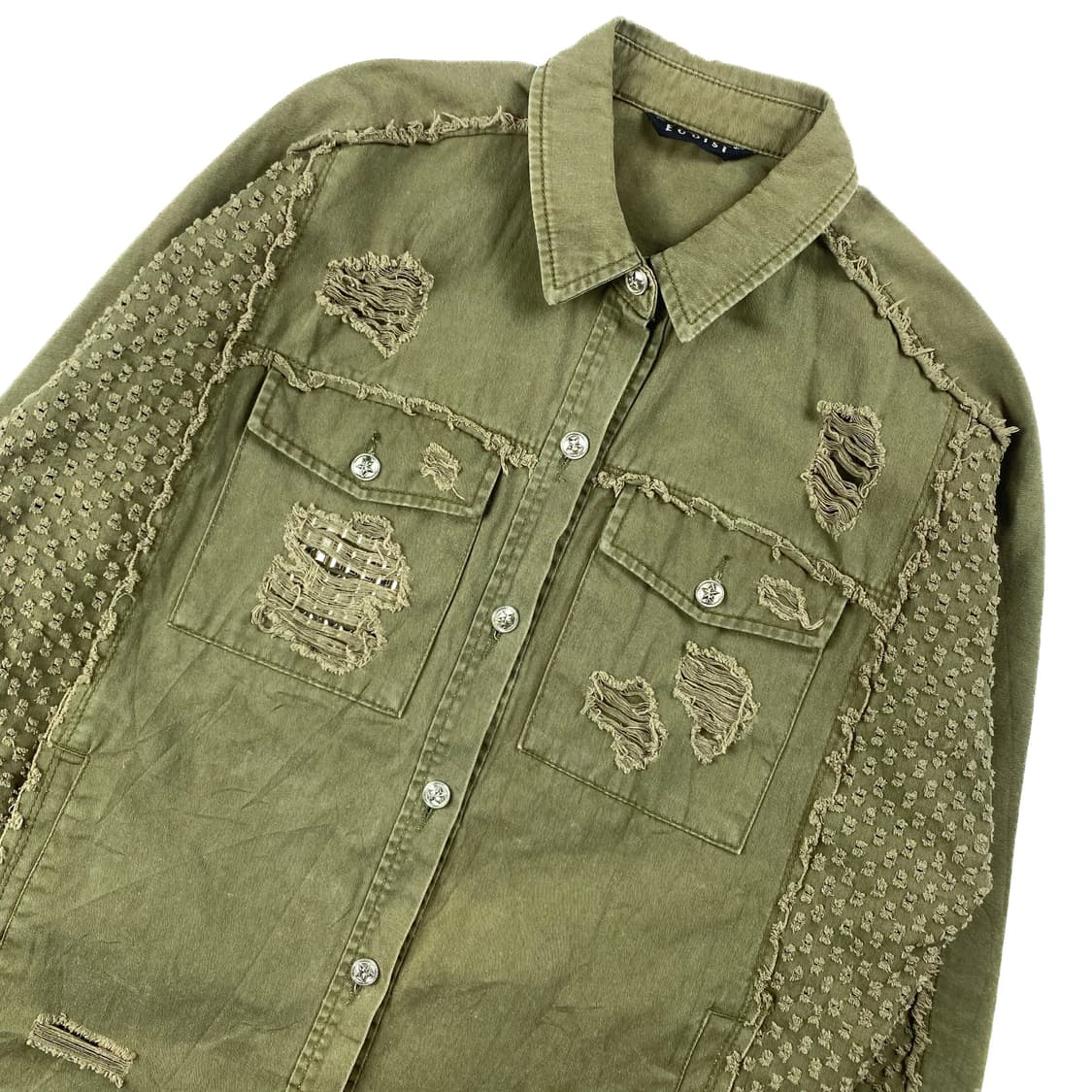 egoist 데미지 셔츠 상품이미지4