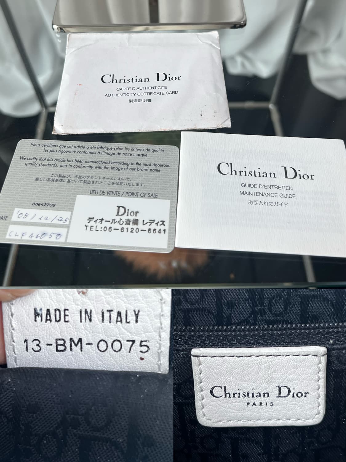 디올 2004 D참 숄더백 상품이미지10