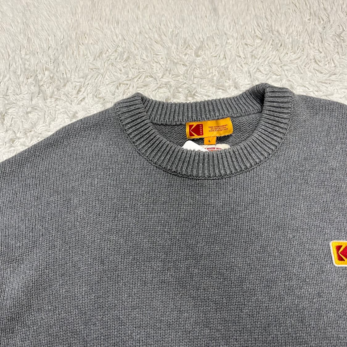 Kodak grey knit 상품이미지6