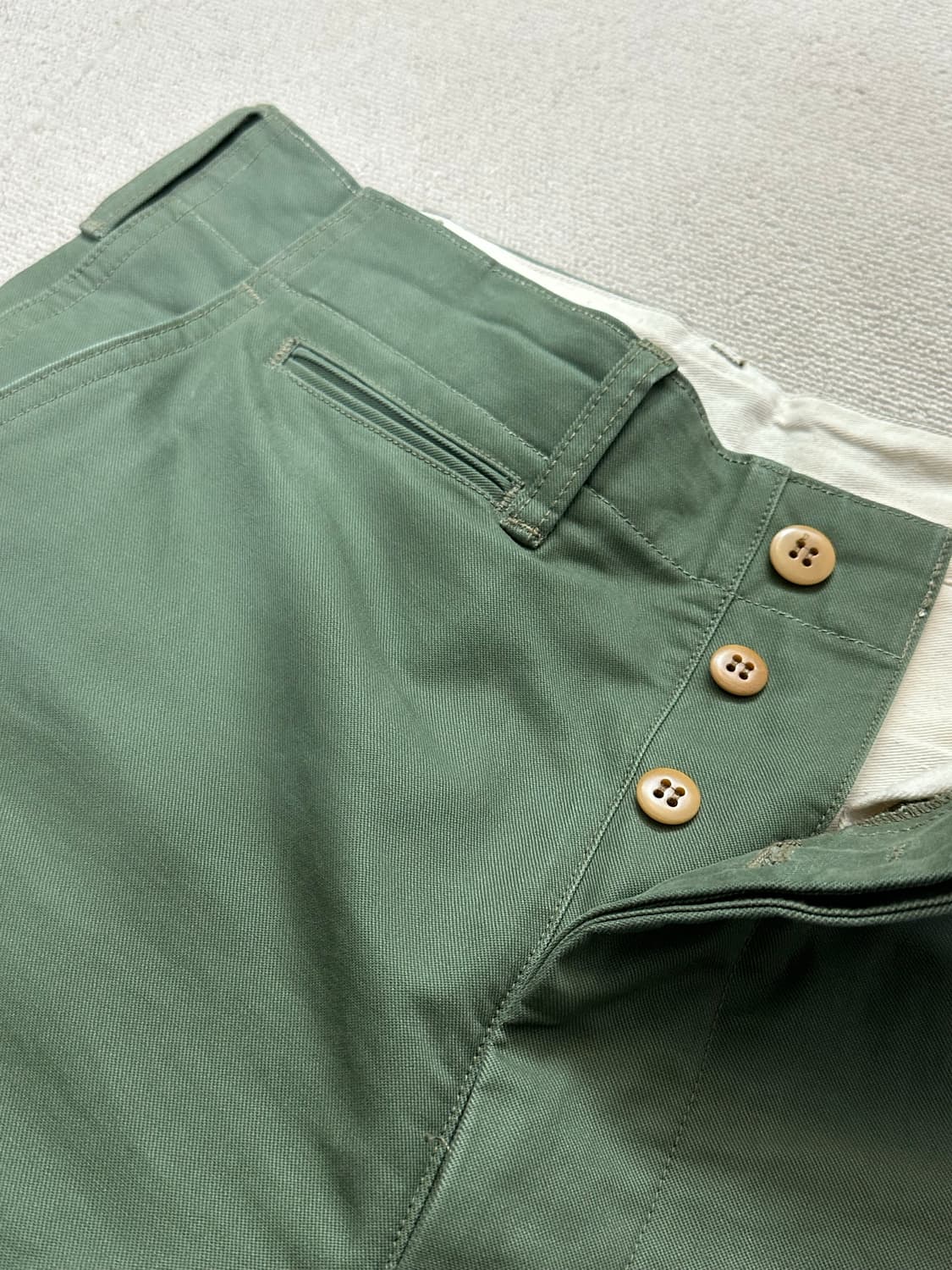 브론슨 USMC Officer Trousers Olive 상품이미지4