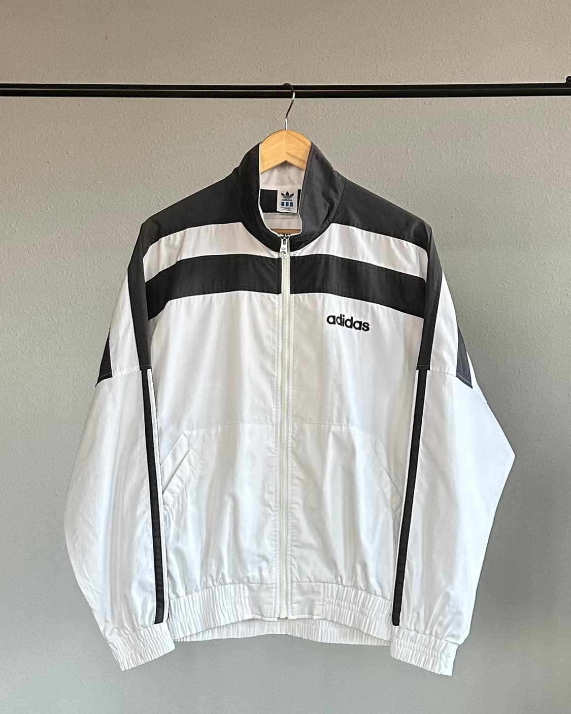 [L]아디다스 90s JPN 올드스쿨 오레오 바람막이 상품이미지1