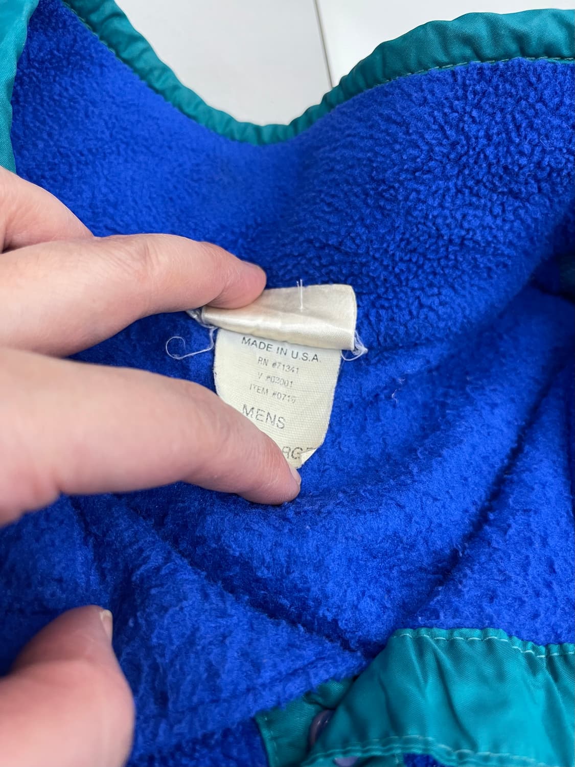 엘엘빈 플리스 블루(XL) 상품이미지5