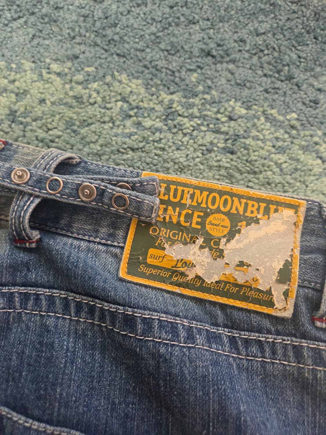 Japanese Brand  Blue Moon 데님 진 y2k 힙티지 상품이미지5