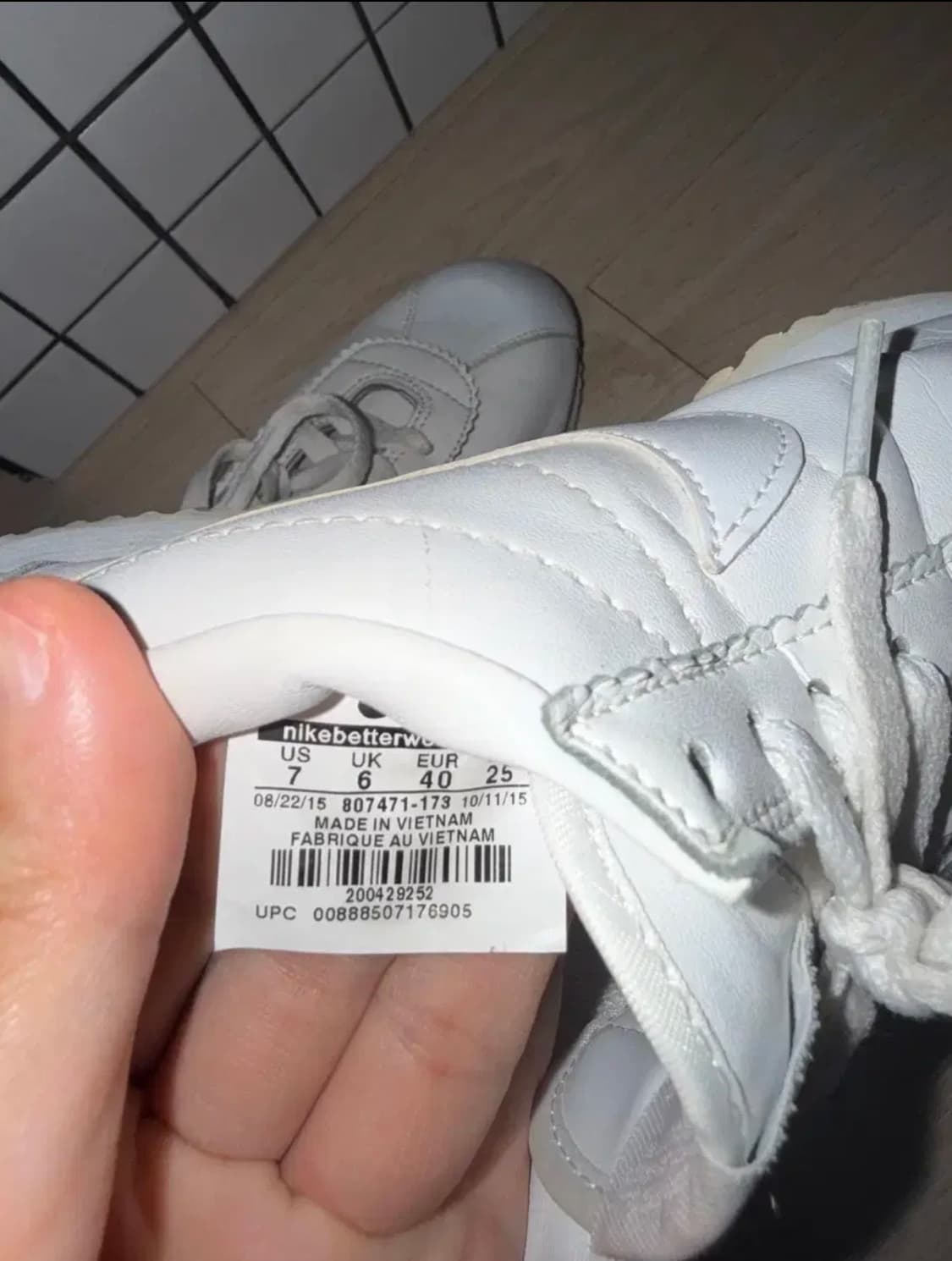 나이키 클래식 코르테즈 레더 올흰 250 상품이미지7