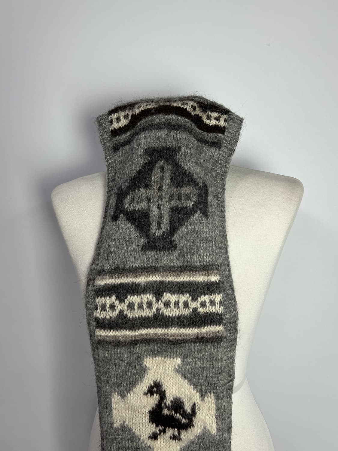 빈티지 패턴 머플러  상품이미지4