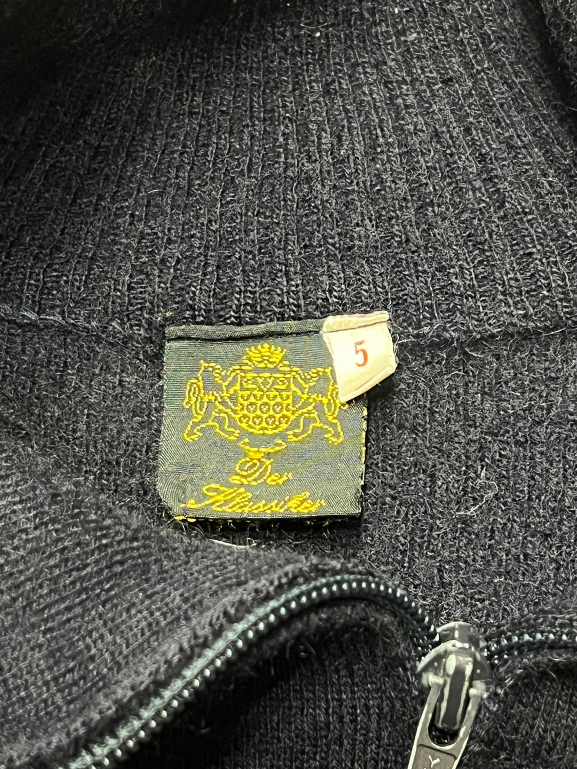 90‘s 독일군 커맨드 울 니트 집업  상품이미지3