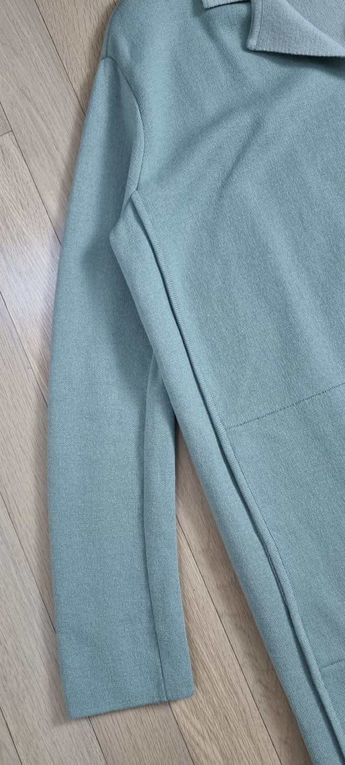 시스템 울 100 버튼리스 롱 가디건 F _ 여성 상품이미지3